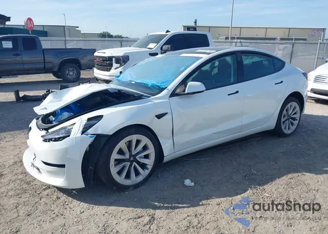 2023 Tesla Model 3 Long Range Dual Motor All-Wheel Drive from USA, damaged, VIN 5YJ3E1EB0PF392696